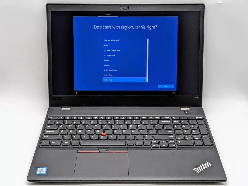 ThinkPad T580 15.6" - Resistente, Potente y Segura