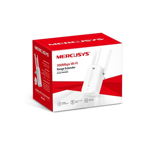[PROD000184] Repetidor MERCUSYS MW300RE 300MBPS